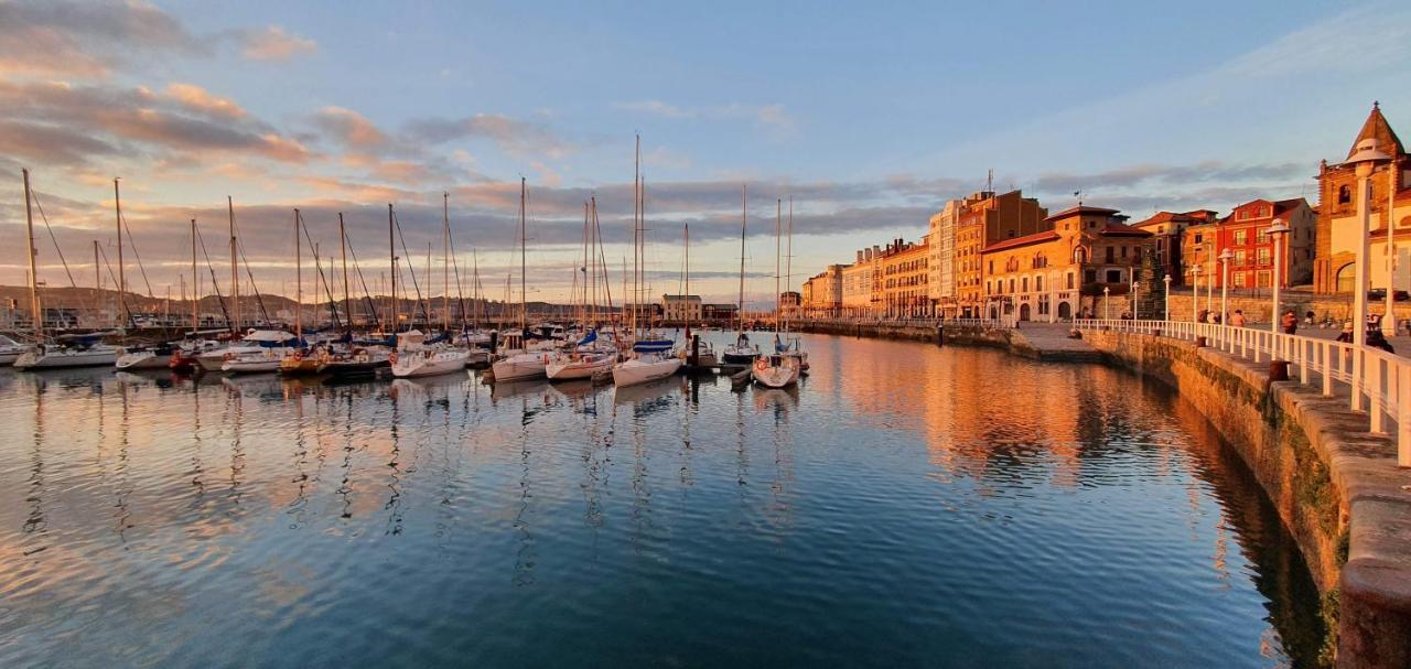 Appartamento Casa Lantoxana Gijón Esterno foto